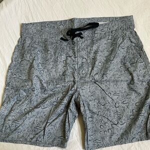 Outerknown Water Splash Tie Waist Unlined Swim Shorts